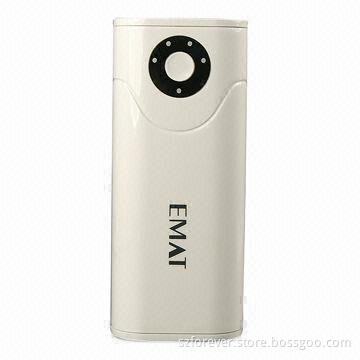 4,400mAh Power Bank for All Mobile Phones, MP3 Players, Caramels